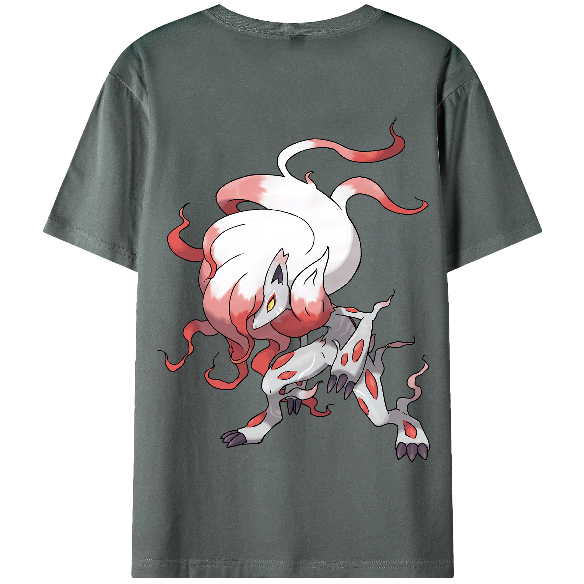 （画像用） ポケットモンスター Pokémon 綿100％半袖Tシャツ（背面プリント）